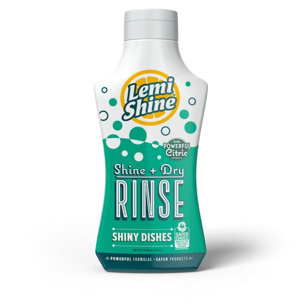 Lemi Shine Lemi Shine Lemon Scent Gel Dishwasher Rinse Aid 8.45 oz 1 pk 703074106073 - main
